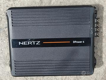 amplificatore hertz 4 uscite 