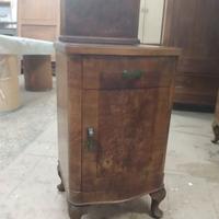 comodino in noce vintage