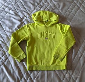 Felpa gialla Tommy Hilfiger 140 cm
