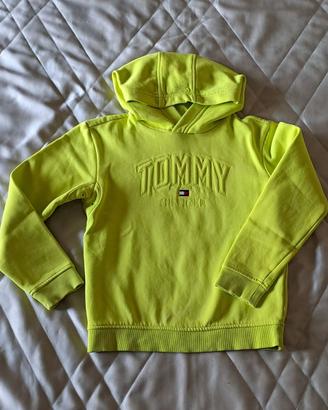 Felpa gialla Tommy Hilfiger 140 cm