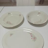 tre piatti da portata 