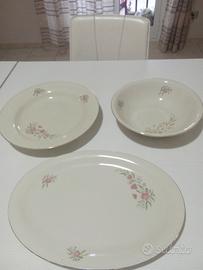 tre piatti da portata 