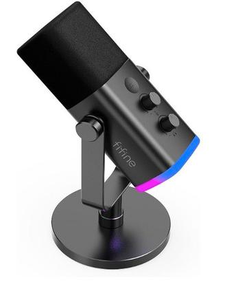 FIFINE USB Gaming Microfono Dinamico per PC PS4 PS