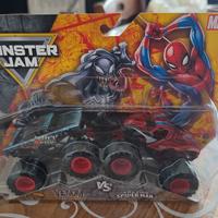 Monster jam venom Vs spiderman