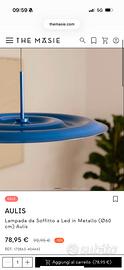 Lampadario Aulis Blu The Masie