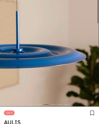 Lampadario Aulis Blu The Masie