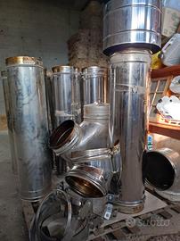 Canna fumaria  inox come nuova