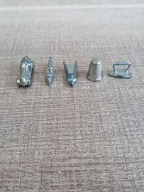 Pedine Metallo Monopoli Monopoly