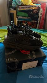 Sneakers Versace Chain Nere (Complete di scatola)