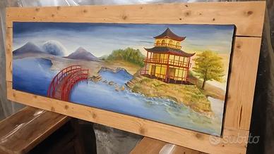 Quadro ad acrilico su tela