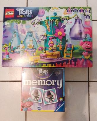 lego trolls word tour. gioco memory