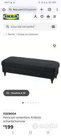 panca contenitore essebofa ikea