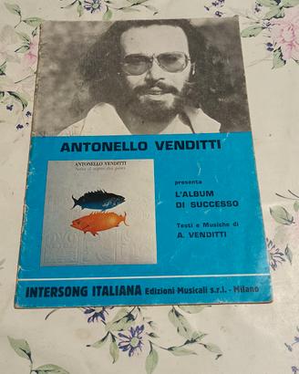 spartito musicale di Antonello Venditti 