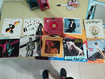 dischi in vinile 45 giri anni 197/80
