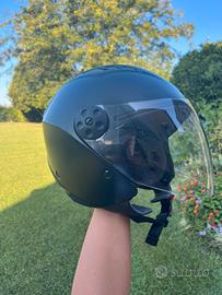 Casco Demi Jet nero Piaggio M