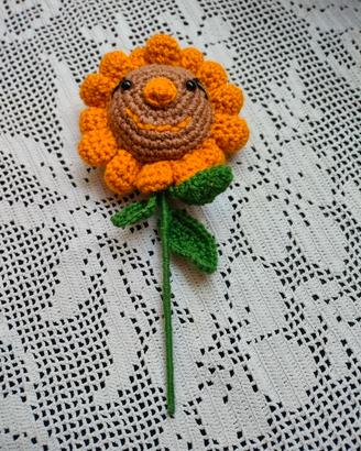 girasole amigurumi 