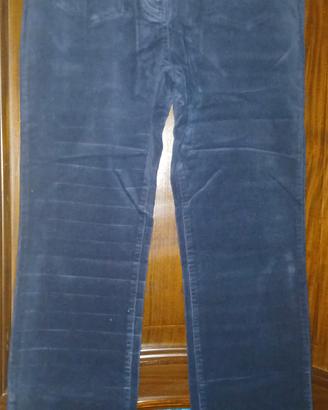 pantalone donna velluto
