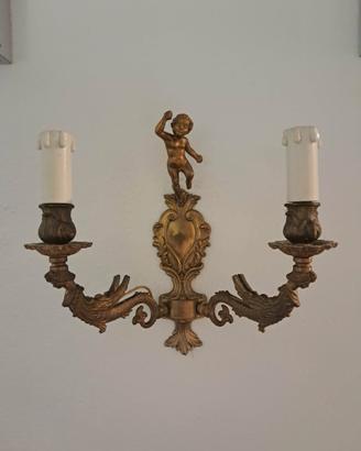 Serie di 3 applique vintage
