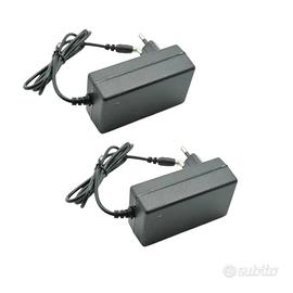 2x Caricatore 21v 2Ah , per batterie litio 24 \48v