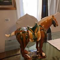 Cavallo   e vaso arte cinese