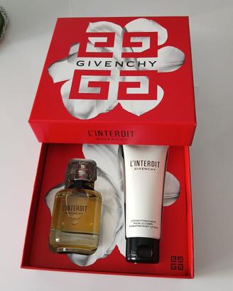 Cofanetto Givenchy L'Interdit  EDP e Body Lotion