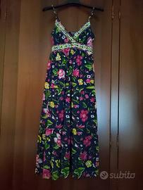 Abito estivo lungo fantasia floreale Camomilla