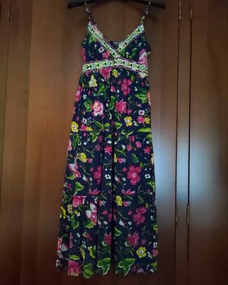 Abito estivo lungo fantasia floreale Camomilla