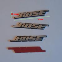 4 scritte adesive compat. Bose per altoparlanti