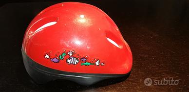 Casco rosso bimbo/a cm. 48-52