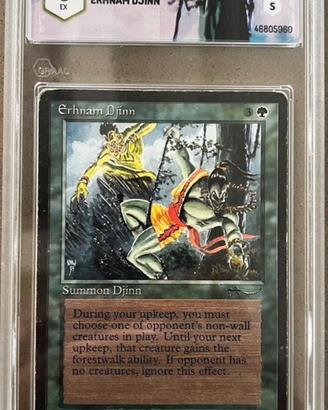 Magic  MTG Erhnam Djinn Arabian Nights GRAAD 5