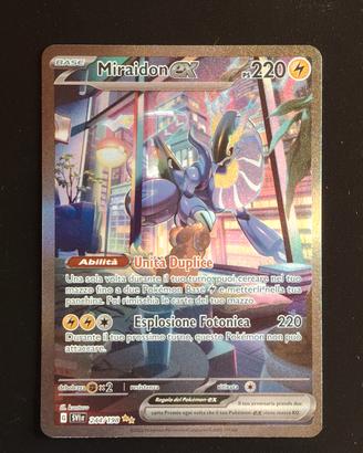Carta Pokemon Miraidon Ex SVI244