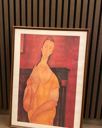 Riproduzione “La donna con ventaglio”