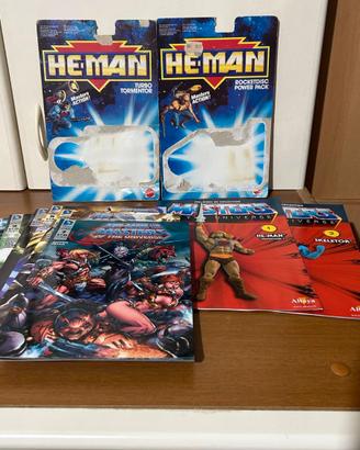 Masters of the Universe cards + fumetti
