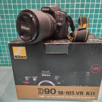 Reflex digitale Nikon D90 18-105 VR