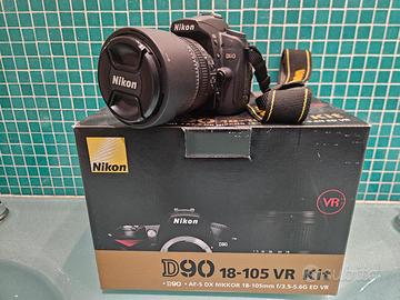 Reflex digitale Nikon D90 18-105 VR