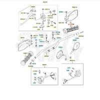Comando gas Kawasaki KLE 500 460191077