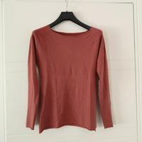 maglia mattone/rosa antico