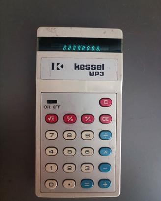 KesselWP3 calcolatrice vintage