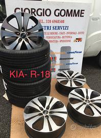 Cerchi e gomme kia sportage r - 18