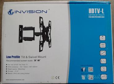 Supporto a muro per tv low profile