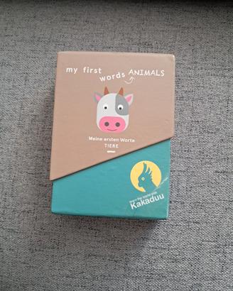 carte prime parole animali