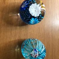 2 FERMACARTE VETRO MURANO