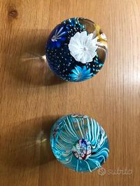 2 FERMACARTE VETRO MURANO