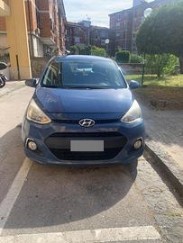 Hyundai i10 1.0 Benzina Sound 2016 Blu Lavagna 110