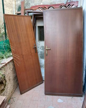 Porte usate in tamburato in buone condizioni