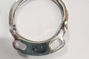 fascetta messa in moto motom sport cromata.