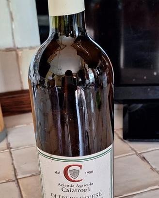 Bottiglia vino moscato anno 2003