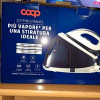 Sistema stirante coop ferro a vapore con caldaia