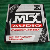 Amplificatore auto Mono MTX Thunder 250d per sub