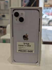 iPhone 14 128GB viola usato garanzia 